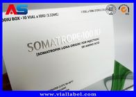 Коробка коробки таблетки планшетов Соматропин занимаясь культуризмом Хгх изготовленная на заказ/коробки медицины