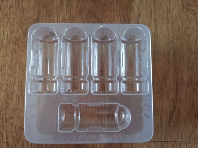 Медицинское 2ml разливает упаковывая подносы по бутылкам волдыря PVC прозрачные в запасе 6
